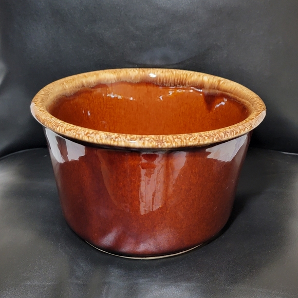 Vintage Pottery Hull USA Oven Proof Brown Drip 10" x 7" Oval Casserole Dish EUC - Picture 16 of 17